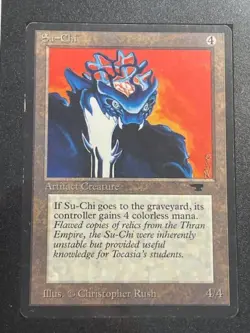 MTG Su-Chi Antiquities Uncommon Artifact Creature SGC 6 EX-MT! - Image 2