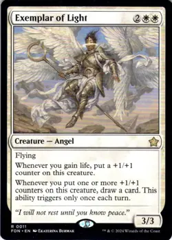 MTG Exemplar of Light (11) | NM | Foundations {FDN} - Image 1
