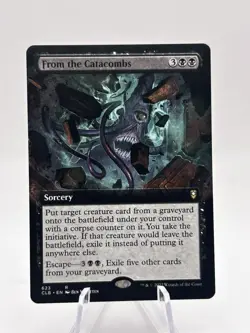 From the Catacombs 623 Extended Art Commander Legends: Baldur's Gate CLB MTG NM - Image 1