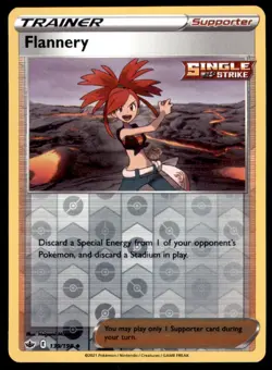 Pokemon TCG Flannery Sword & Shield - Chilling Reign #139 Holo Reverse - Image 1