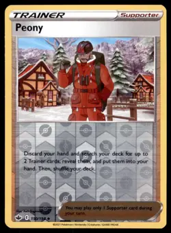 Pokemon TCG Peony Sword & Shield - Chilling Reign #150 Holo Reverse - Image 1