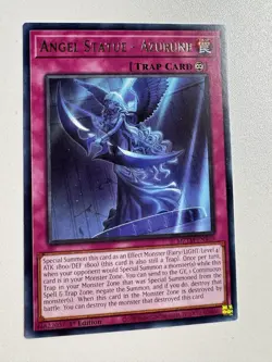 Yugioh! - Angel Statue - Azurune MZTM-EN109 - Rare - Maze of the M. - 1st Ed - Image 1