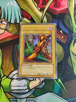 Right Leg of the Forbidden One LOB-E097 1st Edition Ultra Rare YuGiOh - Image 1
