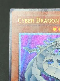 Cyber Dragon CRV-EN015 1st Edition Ultimate Rare YuGiOh Card English - Image 2