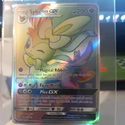 Pokemon Sylveon GX Guardians Rising TCG Card 158/145 Secret Rare - Image 1