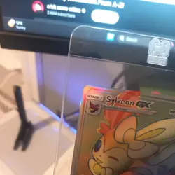 Pokemon Sylveon GX Guardians Rising TCG Card 158/145 Secret Rare - Image 5