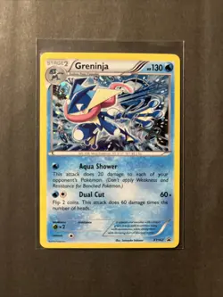 Pokemon TCG Greninja XY162 Holo Blackstar Promo Card NM- Condition - Image 1