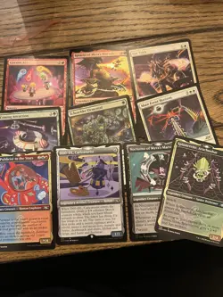 9x Card Lot Galaxy Foil Unfinity UNF MTG Magic The Gathering. All Cards GALAXY - Image 1