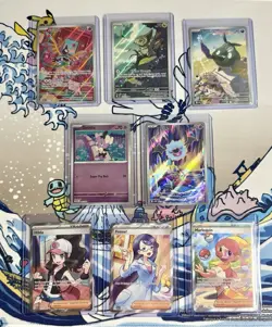 Pokemon Black Bolt & White Flare Bulk Lot 800+ Cards & ETB Accessories - Image 2