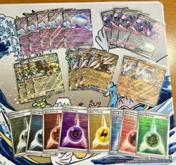 Pokemon Black Bolt & White Flare Bulk Lot 800+ Cards & ETB Accessories - Image 4