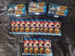 New Sealed Yokai Watch Trading Card Game Collectors Boxes and Booster Packs LOT - Image 1