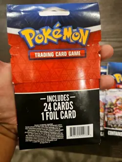 Lot of 6 Pokemon TCG Packs with 1 Foil Card Guaranteed 2024 Sealed 25 cards each - Image 2