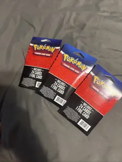 2024 Pokemon TCG Mystery Pack w/ Foil Card , Pack New Sealed* 25 Cards (3 Lot) - Image 2