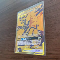 Pokemon Reshiram & Charizard / Pikachu & Zekrom GX Tag Team Gold Promo Card Set - Image 2