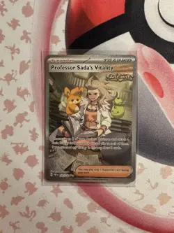 Professor Sada's Vitality Pokemon TCG Paradox Rift Card 256/182 - Image 1