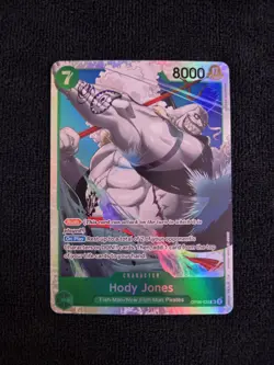 Hody Jones OP06-035 One Piece CCG Wings of the Captain Super Rare Card - Image 1