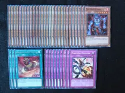 YU-GI-OH PRE-OWNED 40 CARD FLAMVELL DECK READY TO PLAY - Image 1