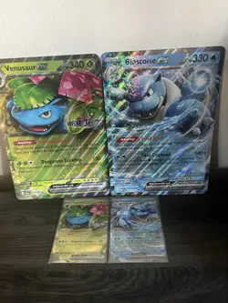 Venusaur ex JUMBO Promo Stellar Crown Stamped Card Lot - Image 1