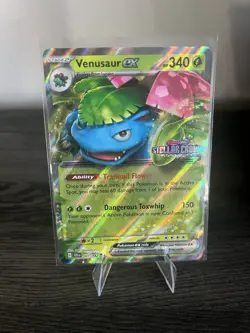 Venusaur ex JUMBO Promo Stellar Crown Stamped Card Lot - Image 2