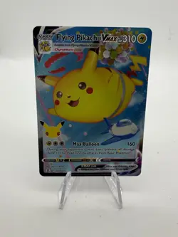 Pokemon TCG Flying Pikachu VMAX Holo Ultra Rare Card 007/025 Celebrations - Image 1