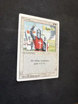 MTG Crusade Revised Edition Regular Rare Mtg NM - Image 3