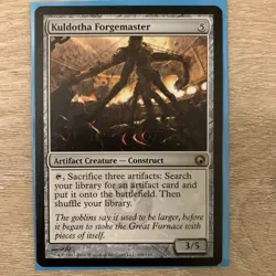 MTG Kuldotha Forgemaster Scars of Mirrodin 169/249 Rare Magic the Gathering LP - Image 1