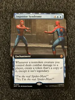 Magic MTG - Impostor Syndrome (Extended Art) - Marvel's Spider-Man - Image 1