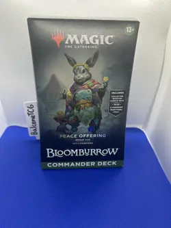 Magic the Gathering Bloomburrow Peace Offering Commander Deck - Image 1