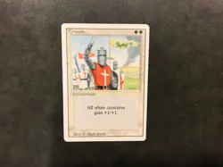 MTG Magic: The Gathering - Revised - Crusade NM - Image 1