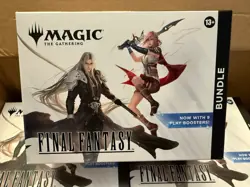 NEW! Magic: The Gathering Final Fantasy Play Booster Bundle Sealed - Image 1