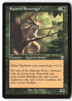 Squirrel Sovereign (Retro Frame) - Modern Horizons 2 (415) - MTG - Image 1