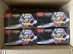 Pokemon TCG Scarlet & Violet Prismatic Evolutions Surprise Box Lot of 4 Sealed - Image 1