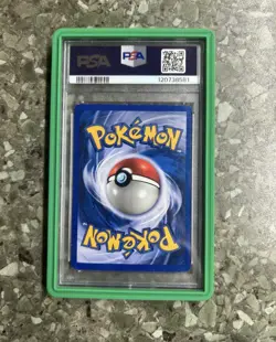 Pokemon Houndoom Neo Revelation Double Holo Error PSA 5 Swirl - Image 2