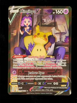 Mimikyu V TG16/TG30 Pokemon Brilliant Stars 2022 NM 🔥🔥🔥 - Image 1