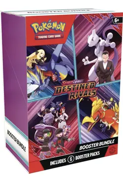 Pokemon TCG: Scarlet & Violet-Destined Rivals Booster Bundle (6 Booster Packs) - Image 1