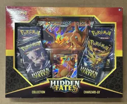 Pokemon TCG Hidden Fates Charizard-GX Collection Box Factory Sealed NEW NOS - Image 3