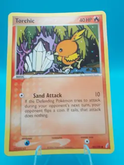 Torchic 66/100 Crystal Guardians Pokemon TCG Regular Lightly Played - Image 1