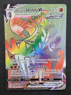 Urshifu VMAX 169/163 Rapid Strike Battle Styles Rainbow Rare - Image 2