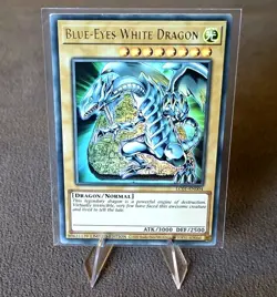 Yu-Gi-Oh Blue Eyes White Dragon HAC1-EN001 Ultra Rare 1st Edition - Image 1