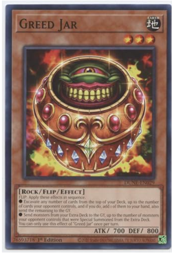 Yu-Gi-Oh! - 3x Greed Jar - DUNE-EN029 - Common - 1st Ed - NM/M - NEW - Image 1