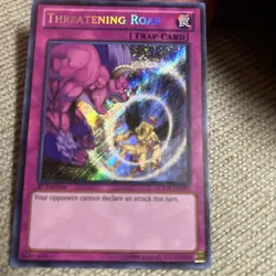 Yu-Gi-Oh! Threatening Roar #LCYW-EN297 1st Edition Light Play - Image 1