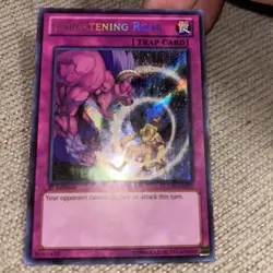 Yu-Gi-Oh! Threatening Roar #LCYW-EN297 1st Edition Light Play - Image 2