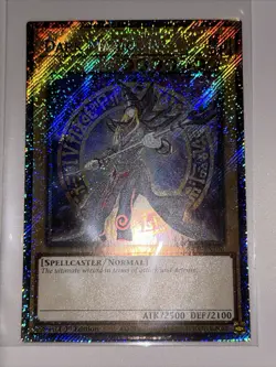 Yugioh Dark Magician RA04-EN106 Platinum Secret Rare 1st Edition NM - Image 1