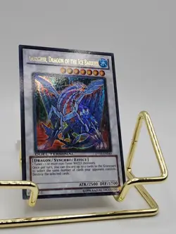 Yugioh Gungnir, Dragon Of The Ice Barrier DT03 Ultra Parallel Rare Very LP - Image 2