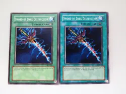 2x (LP) Sword of Dark Destruction - SDY-020 - Common - Unlimited Edition YuGiOh - Image 1