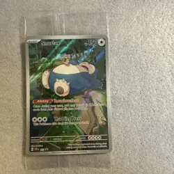 Pokemon TCG Snorlax SVP051 Promo Card Sealed, Near Mint Condition - Image 1