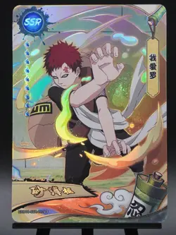 Sasuke SSR-009 & Gaara SSR-010 Tier 2 Wave 8 Naruto Kayou Card NM - Image 5