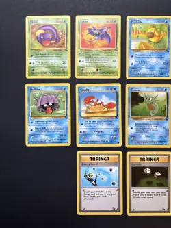 Pokemon TCG - Fossil - 13 card Lot #20 - Common / Uncommon - WOTC Vintage LP/MP - Image 2
