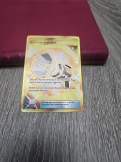 Counter Catcher 120/111 Crimson Invasion Set SECRET RARE Pokemon Card NEAR MINT - Image 1