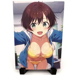 New Game! Hajime Shinoda Sexy Anime Waifu Girl Lewd Goddess Story ACG Art Card - Image 1